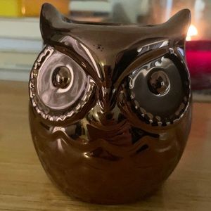 Yankee Candle owl tealight or votive candle holder